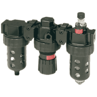Parker AF20-F02B-B-D — AF Series Compressed-Air Filter, 1/4" BSP (polycarbonate bowl, auto drain) — AF20-F02B-B-D