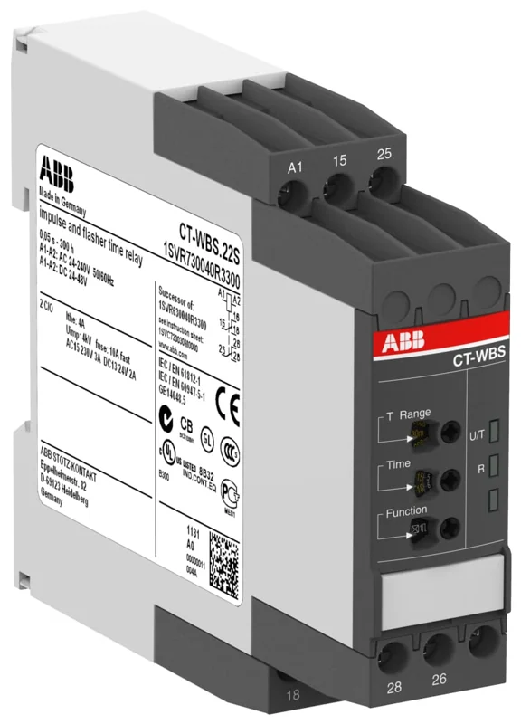 ABB 1SVR730040R3300 ABB Contactors, Overload Relays and Manual Motor Starters