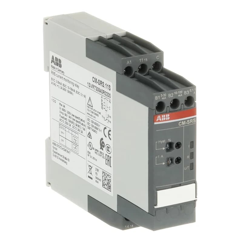 إيه بي بي 1SVR730840R0200 كونتاكتور ومرحل حمل زائد ومشغل محرك يدوي