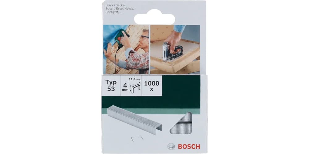 بوش Fine Wire Staple Type 53 دبوس — Fine Wire Staple Type 53