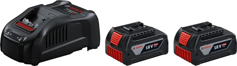 بوش 2 x GBA 18V 5.0Ah + GAL 1880 CV 1600A00B8K — 2 x GBA 18V 5.0Ah + GAL 1880 CV 1600A00B8K