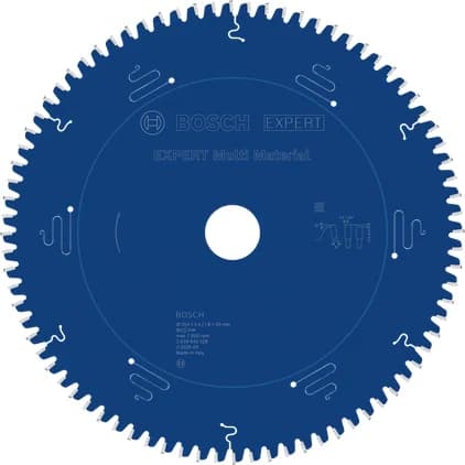 بوش EXPERT Multi Material Circular Saw Blade, 254 x 2.4/1.8 x 30 mm, T80 شفرة منشار دائري — EXPERT Multi Material Circular Saw Blade, 254 x 2.4/1.8 x 30 mm, T80