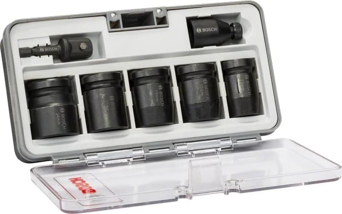 بوش 7-piece socket set 13 - 24 mm 3165140631556 طقم جلب — 7-piece socket set 13 - 24 mm 3165140631556