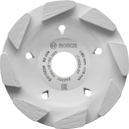 بوش قرص قطع مقطع للمواد المتعددة، 80 × 16 × 4.5 مم — Multi Material Segmented, 80 x 16 x 4.5 mm