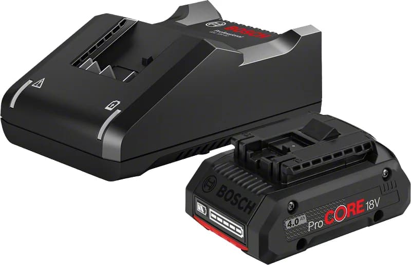 بوش 1 x ProCORE18V 4.0Ah + GAL 18V-40 — 1 x ProCORE18V 4.0Ah + GAL 18V-40