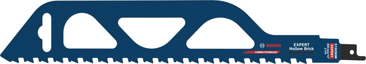 بوش EXPERT ‘Hollow Brick’ S 1243 HM شفرة منشار ترددي 1 قطعة — EXPERT ‘Hollow Brick’ S 1243 HM Reciprocating Saw Blade 1-pc