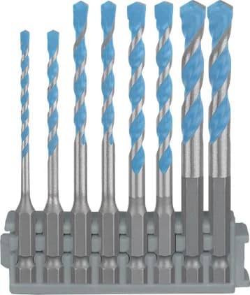 بوش EXPERT HEX-9 MultiConstruction Pick & Click طقم 3 - 8 مم 4059952587035 — EXPERT HEX-9 MultiConstruction Pick & Click Set 3 - 8 mm 4059952587035
