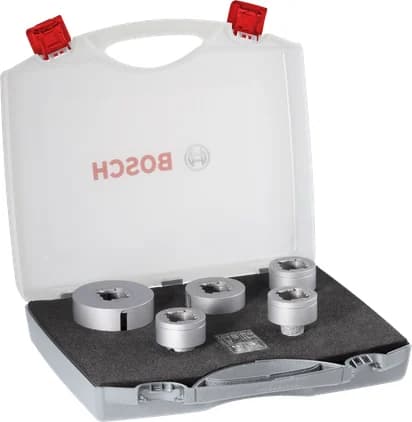 بوش Ceramic dry X-Lock Core Cutter Set, 68 x 33, 51 x 33, 35 x 33, 25 x 33, 20 x 33 mm, 5 pcs طقم قواطع كور جاف سيراميك — Ceramic dry X-Lock Core Cutter Set, 68 x 33, 51 x 33, 35 x 33, 25 x 33, 20 x 33 mm, 5 pcs