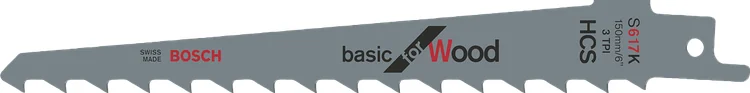 بوش شفرة منشار ترددي S 617 K — Reciprocating saw blade S 617 K