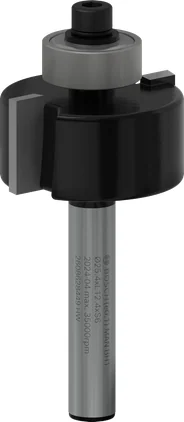 Bosch Router Bit Rabbeting, 6.4 mm, Shank 6 mm — Router Bit Rabbeting, 6.4 mm, Shank 6 mm