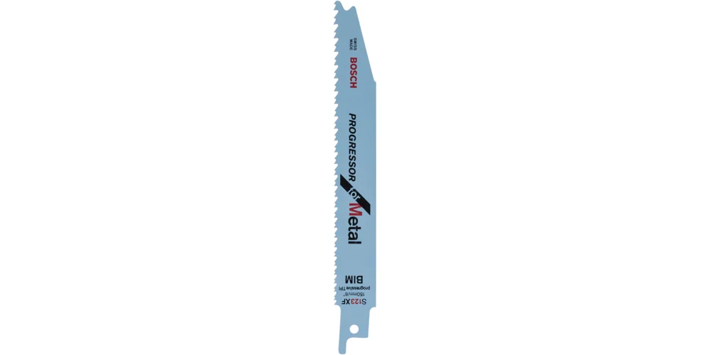 بوش شفرة منشار ترددي، ثنائية المعدن، S 123 XF — Reciprocating saw blade, bi-metal, S 123 XF