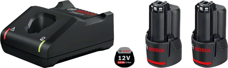 بوش 2 x GBA 12V 2.0Ah + GAL 12V-40