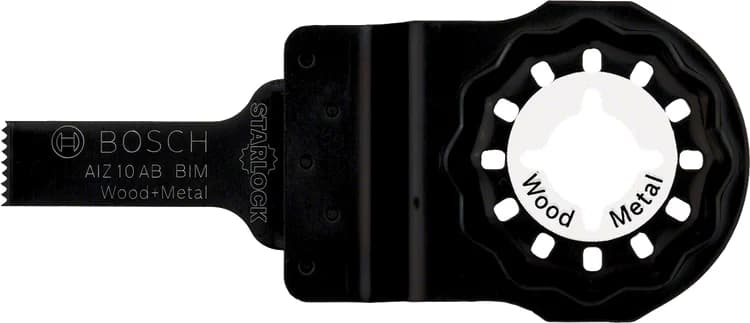 بوش BIM plunge cut saw blade AIZ 10 AB Wood and Metal شفرة منشار غاطس — BIM plunge cut saw blade AIZ 10 AB Wood and Metal