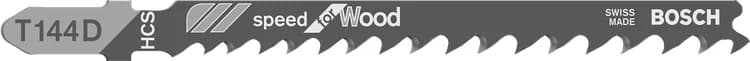 بوش Jigsaw blade T 144 D شفرة منشار أركت — Jigsaw blade T 144 D
