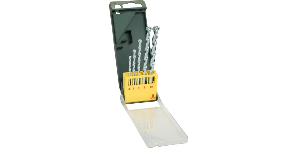 بوش Masonry Drill Bit Set 5 Pieces طقم لقمة حفر للبناء — Masonry Drill Bit Set 5 Pieces