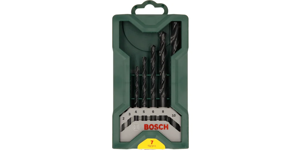 بوش طقم ريش حفر للمعادن Mini-X-Line، 7 قطع — Mini-X-Line Metal Drill Bit Set 7 Pieces