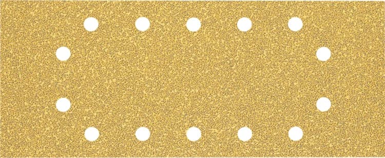 بوش EXPERT C470 Sandpaper with 14 holes for Orbital Sanders 115 x 280 mm, G 40 10-pc ورق صنفرة — EXPERT C470 Sandpaper with 14 holes for Orbital Sanders 115 x 280 mm, G 40 10-pc