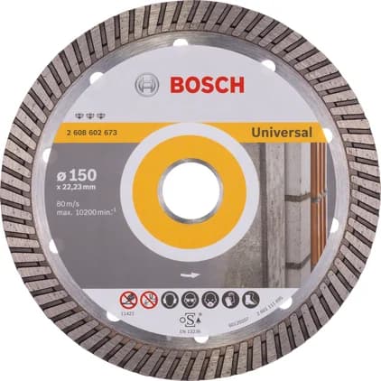 بوش قرص قطع ماسي Best for Universal Turbo 3165140581790 — Diamond cutting disc Best for Universal Turbo 3165140581790