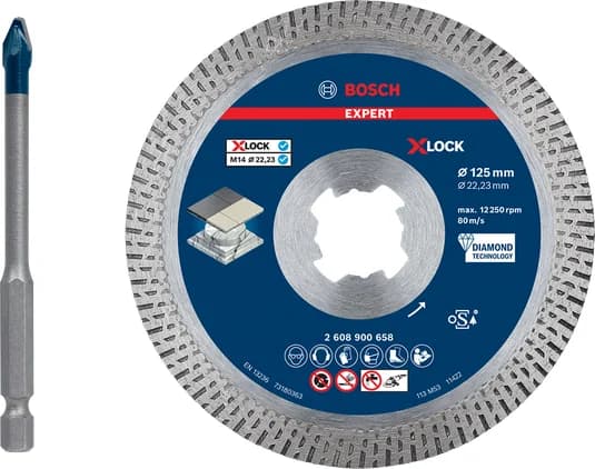 بوش EXPERT Hard Ceramic Kit 125 mm طقم قطع — EXPERT Hard Ceramic Kit 125 mm