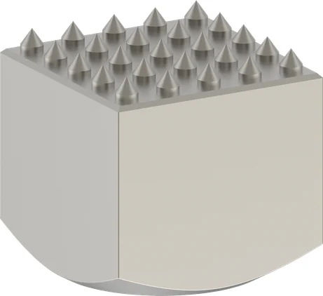 بوش SDS max-5C رأس تجويف كربيد 50 × 50 مم — SDS max-5C Carbide Bush Head, 50 x 50 mm