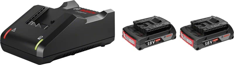 بوش 2x GBA 18V 2.0Ah + GAL 18V-40 Professional