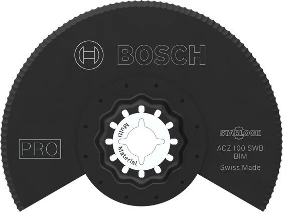 بوش ACZ 100 SWB Multitool Blade, 100 mm 4059952656021 شفرة متعددة الأدوات — ACZ 100 SWB Multitool Blade, 100 mm 4059952656021