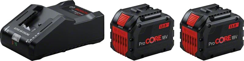 بوش 2 x ProCORE18V 12.0Ah + GAL 18V-160 — 2 x ProCORE18V 12.0Ah + GAL 18V-160