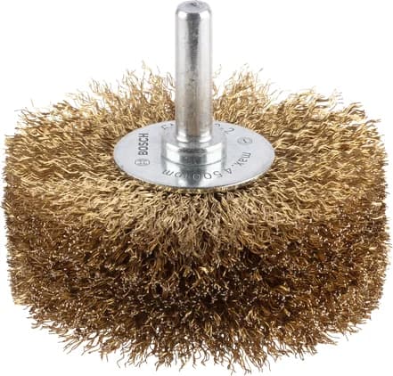 بوش Wood clean Wire Wheel, 80 x 35 x 0.2 mm فرشاة سلكية للخشب — Wood clean Wire Wheel, 80 x 35 x 0.2 mm