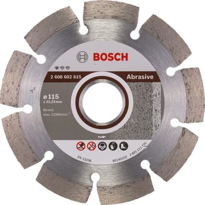 بوش Standard for Abrasive diamond cutting disc 3165140581219 قرص قطع — Standard for Abrasive diamond cutting disc 3165140581219