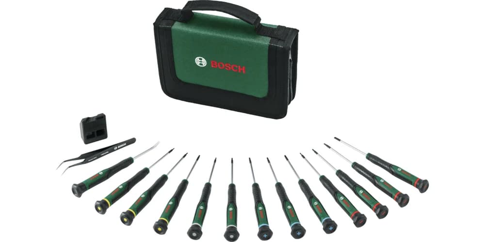 بوش Precision Screwdriver Set 15-Piece — Precision Screwdriver Set 15-Piece