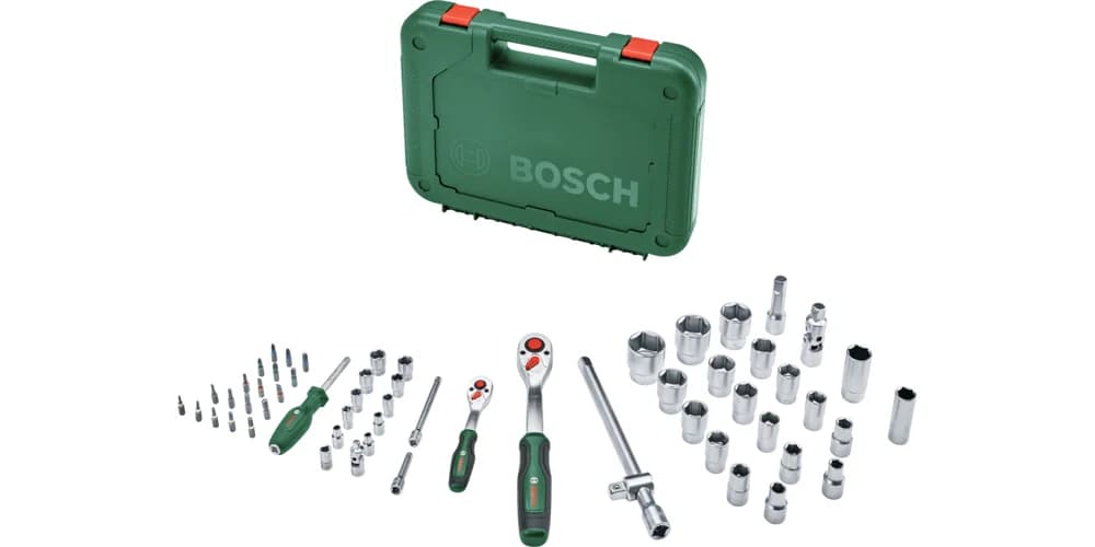بوش 1/4" + 1/2" Ratchet Set — 1/4" + 1/2" Ratchet Set