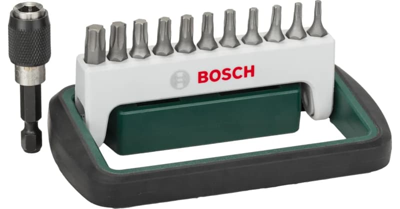 Bosch Screwdriver Bit Standard Internal Torx® T Compact Set 12 Pieces — Screwdriver Bit Standard Internal Torx® T Compact Set 12 Pieces