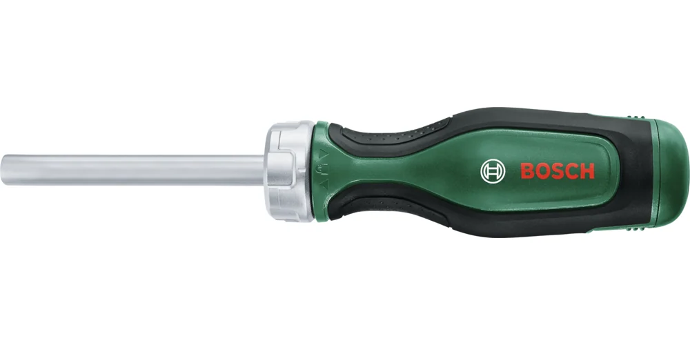 بوش Ratchet Screwdriver with 12 Bits (Magazine 2) — Ratchet Screwdriver with 12 Bits (Magazine 2)