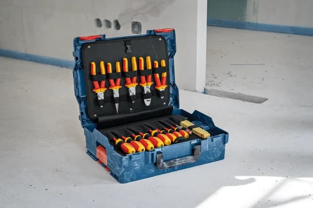 بوش Electrician Case Mixed Set, 37 pcs طقم كهربائي متنوع — Electrician Case Mixed Set, 37 pcs
