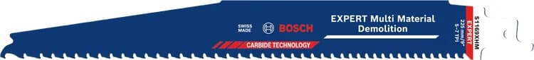 بوش EXPERT Multi Material Demolition S1169XHM Blade شفرة منشار ترددي — EXPERT Multi Material Demolition S1169XHM Blade