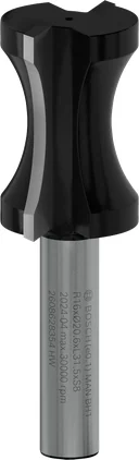 بوش ريشة راوتر Staff Bead، R 16، ساق 8 مم — Router Bit Staff Bead, R 16, Shank 8 mm