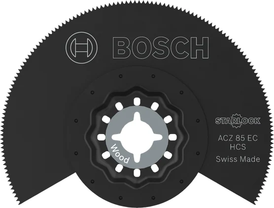 بوش Wood Cutting Blade ACZ 85 EC, Starlock, 85 mm شفرة قطع للخشب — Wood Cutting Blade ACZ 85 EC, Starlock, 85 mm