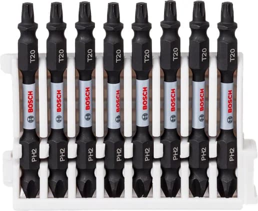 بوش Impact Control Screwdriver Bit pack, 8-piece 3165140851251 طقم لقمة مفك — Impact Control Screwdriver Bit pack, 8-piece 3165140851251
