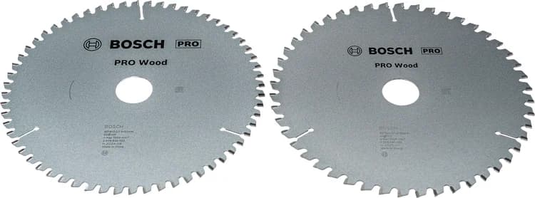 بوش Wood Circular Saw Blade 216 mm 2 pcs Promo Pack شفرة منشار دائري — Wood Circular Saw Blade 216 mm 2 pcs Promo Pack