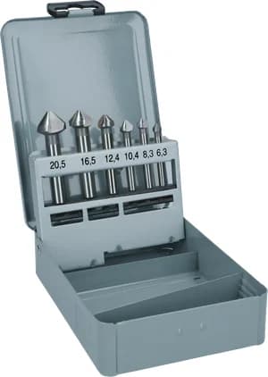 Bosch Soft Metal HSS Countersink Bit Set, 6 pcs 3165140107426 — Soft Metal HSS Countersink Bit Set, 6 pcs 3165140107426