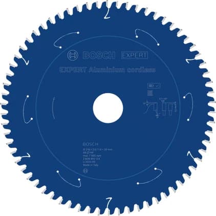 بوش EXPERT Aluminium cordless Circular Saw Blade, 216 x 2/1.4 x 30 mm, T66 شفرة منشار دائري — EXPERT Aluminium cordless Circular Saw Blade, 216 x 2/1.4 x 30 mm, T66