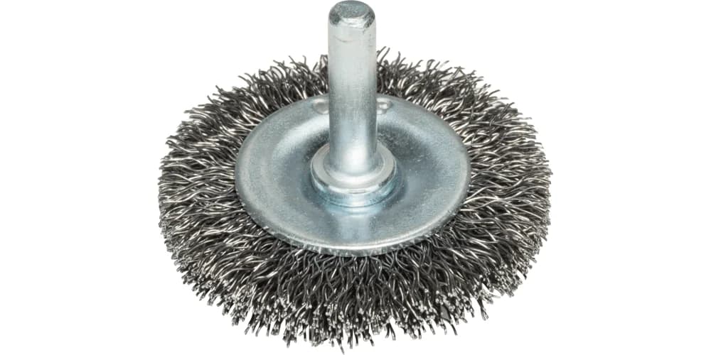 بوش Wire wheels for drills – Crimped wire, 50 mm فرشاة سلكية — Wire wheels for drills – Crimped wire, 50 mm