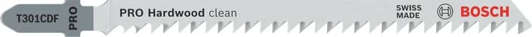 بوش Hardwood clean T301CDF Jigsaw Blade, 117 mm, 5 pcs شفرة منشار أركت — Hardwood clean T301CDF Jigsaw Blade, 117 mm, 5 pcs