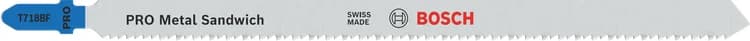 بوش Metal Sandwich T718BF Jigsaw Blade, 180 mm, 3 pcs شفرة منشار أركت — Metal Sandwich T718BF Jigsaw Blade, 180 mm, 3 pcs