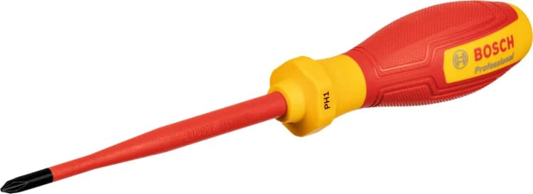 بوش VDE Screwdriver, PH1x100 مفك براغي — VDE Screwdriver, PH1x100