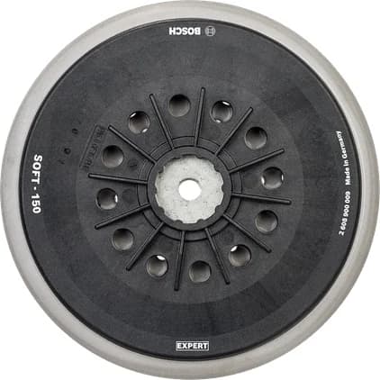 بوش EXPERT Multihole Sanding Pad for Bosch 150 mm, Soft وسادة صنفرة — EXPERT Multihole Sanding Pad for Bosch 150 mm, Soft