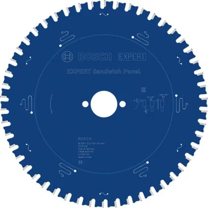 بوش EXPERT شفرة منشار دائري للألواح الساندويتش 235 x 2.2/1.8 x 30 مم T50 — EXPERT Sandwich Panel Circular Saw Blade, 235 x 2.2/1.8 x 30 mm, T50