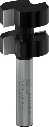 Bosch Router Tongue Jointing Bit, Ø 25 x L 5, Shank 8 mm — Router Tongue Jointing Bit, Ø 25 x L 5, Shank 8 mm