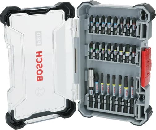 بوش Impact Screwdriver Bit Set, 24 pcs 6949509242563 طقم رؤوس مفكات صدمية — Impact Screwdriver Bit Set, 24 pcs 6949509242563