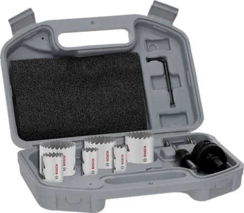 بوش طقم منشار ثقب ملولب للمواد المتعددة، 19؛ 22؛ 29؛ 38؛ 44؛ 51 × 40 مم — Multi Material Threaded Hole Saw Set, 19; 22; 29; 38; 44; 51 x 40 mm